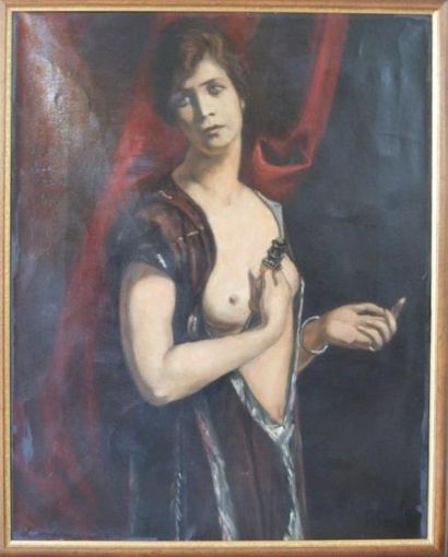 Emile BERNARD (1868-1941) Emile BERNARD (1868-1941)

Portrait d'Irène Doria 

Huile...