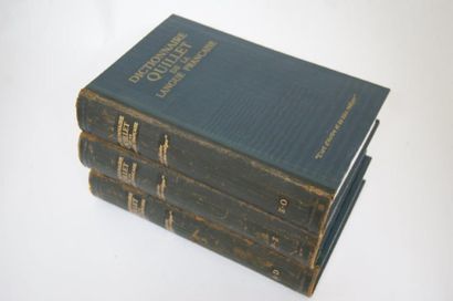 null Dictionnaire Quillet 3 volumes