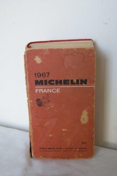 null Guide Michelin 1967 . Etat d'usage
