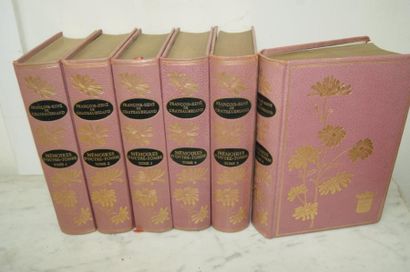null CHATEAUBRIAND , mémoires d'outre-tombes , Jean de Bonnot 1967 . 6 volumes