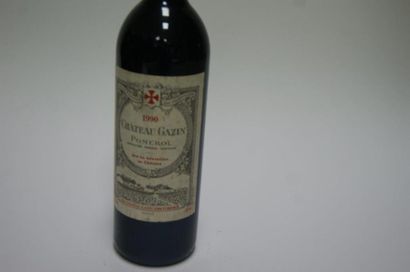 null 1 bouteille de Pomerol, Château Gazin, 1990.