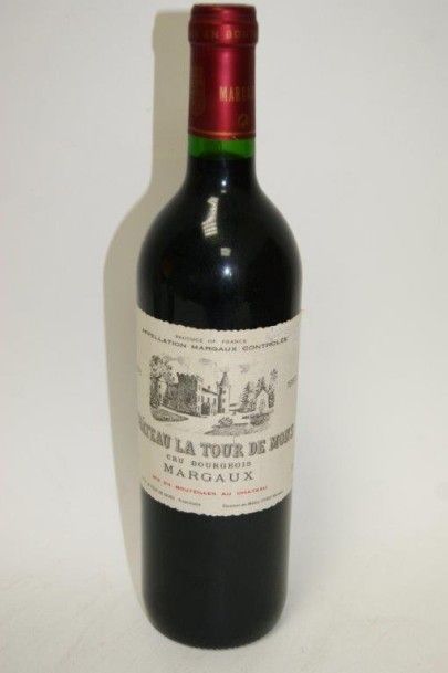 null 1 bouteille de Margaux, Château la Tour de Mons, 1993.