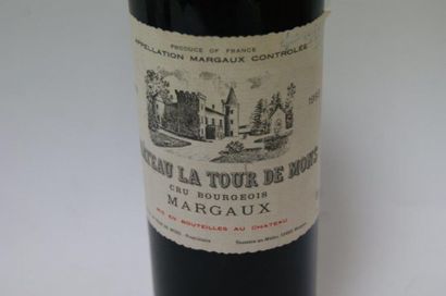 null 1 bouteille de Margaux, Château la Tour de Mons, 1993.