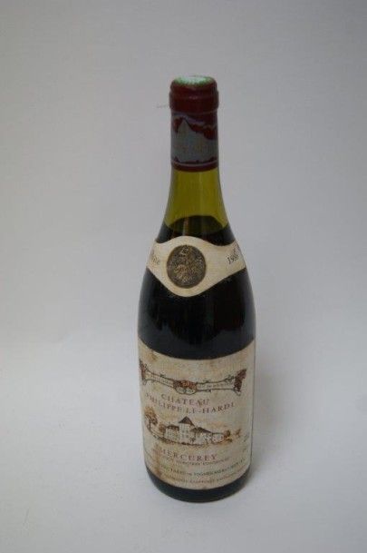 null 1 bouteille de Mercurey, Château Philippe Le-Hardi, 1986.