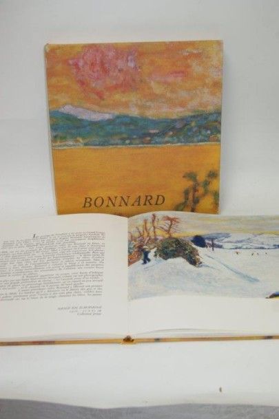 null Jean CLAIR "Bonnard" 1975. Collection Le Peintre et l'homme. Reliure rigide...