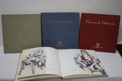 null Lot de 4 volumes, collection Carnet de dessins. Reliures rigides toilées. Claude...