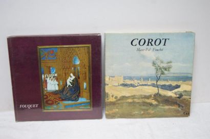 null Lot de 2 volumes, collection "De la peinture" : Max Paul Fouchet "Corot" 1970...