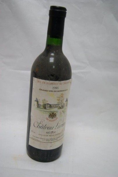 null 1 bouteille de château Livran, 1986.