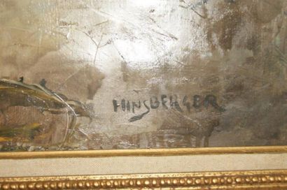 null Alexis HINSBERGER (1907-1996) "Le Verrier de Venise" Huile sur toile. 46 x 65...