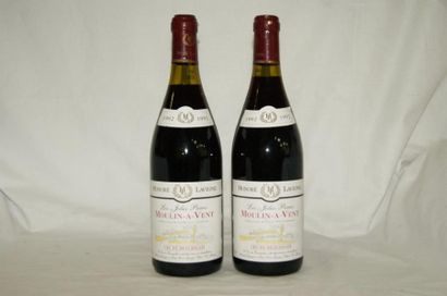 null 2 bouteilles de Les Jolies Pierres Moulin à vent, Cru du Beaujolais, Honoré...