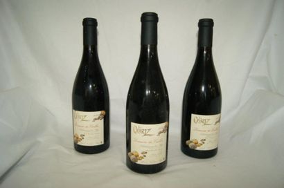 null 3 bouteilles Chateauneuf-du-Pape, domaine du Caillou, Les Quartz, 2006