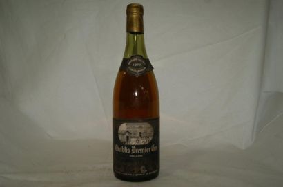 null 1 bouteille de Chablis Premier Cru, "Vaillon", 1977. (LB)