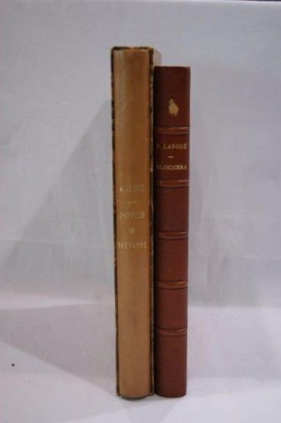 null Lot de deux livres : Anatole Le BRAZ "vielles chapelles de Bretagne " , ed;...