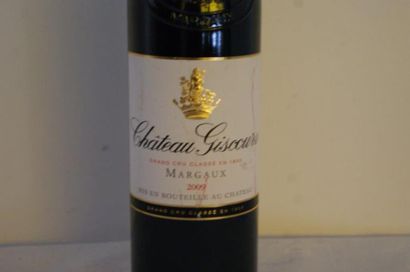 null 1 bouteille de Margaux, château Giscours, 2009 (étiquette tâchée)
