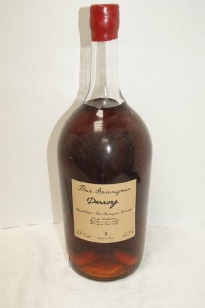 null 1 pot de Bas Armagnac (2,5 L) "Francis Daroze". Distillé en 1987, mis en bouteille...