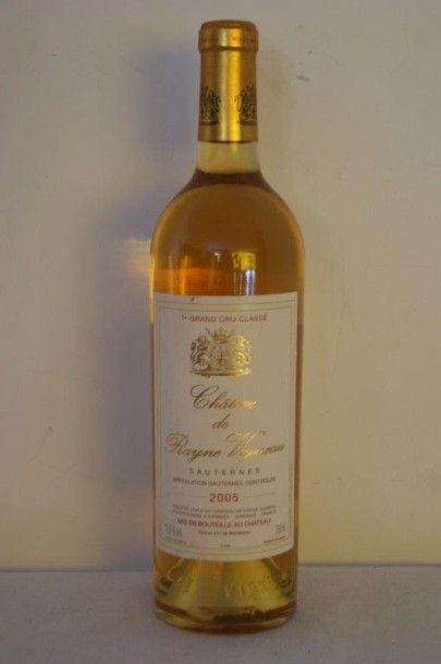 null 1 bouteille de Sauternes, château de Rayne Vigneau, 2005.