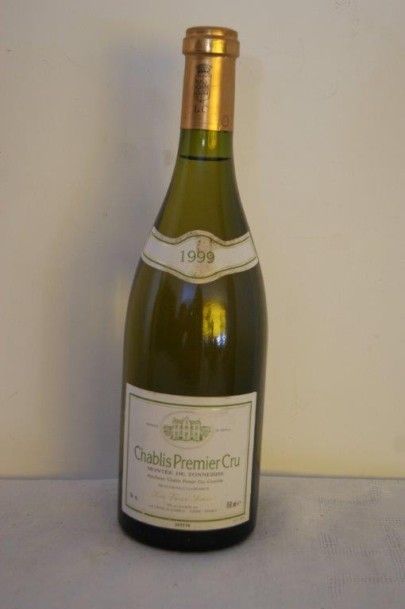 null 1 bouteille de Chablis Premier Cru, Montée de Tonnerre, 1999.