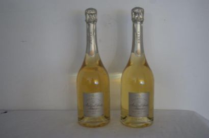 null 2 bouteilles de champagne "Amour de Deutz" blanc de blanc, Millésime 1999