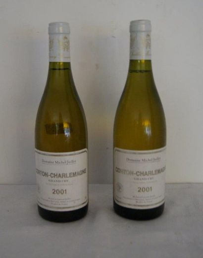 null 2 bouteilles de Corton Charlemagne, Domaine Michel Juillot, 2001