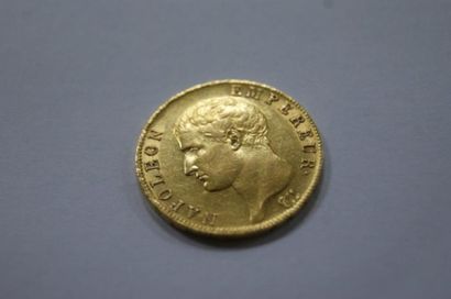 null Pièce de 40 francs, Napoléon Ier, An 13, atelier A. Poids : 13 g