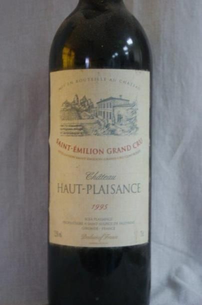 null 1 bouteille de Saint Emilion Grand Cru, château Haut Plaisance, 1995.