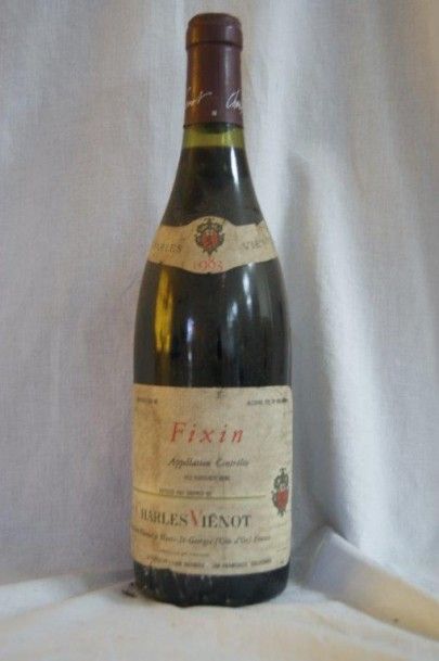 null 1 bouteille de Fixin, Charles Viénot, 1983. (étiquette sale et légèrement a...