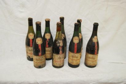null 8 bouteilles GEVREY CHAMBERTIN Louis BOULANGER 1959