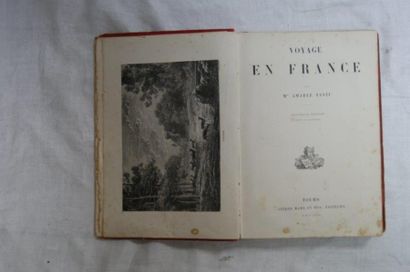 null Amable TASTU "Voyage en France" Tours, Alfred Mame et fils, 1881. (rousseurs,...