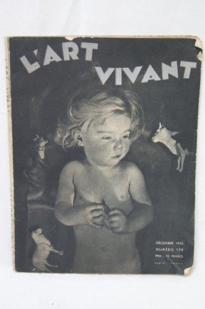 null Magazine "L'Art vivant", décembre 1933. N° 177