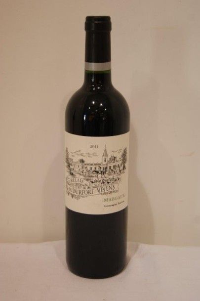 null 1 bouteille de Margaux "Le Relais de Durfort-Vivens", 2011.