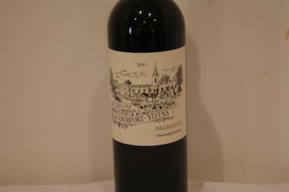null 1 bouteille de Margaux "Le Relais de Durfort-Vivens", 2011.