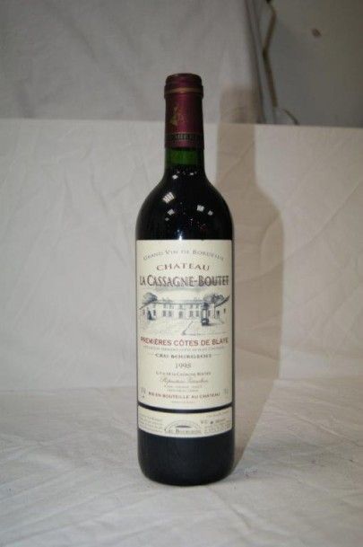 null 1 bouteille de château La Cassagne-boutet 1998