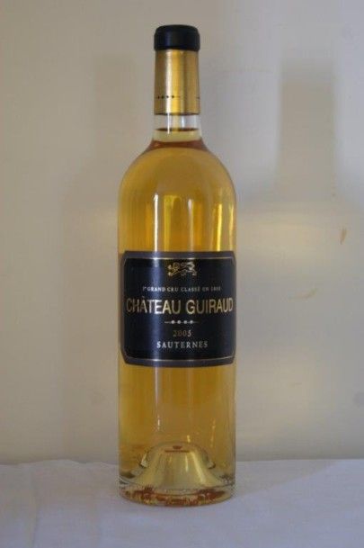 null 1 bouteille de Saurternes, château Guiraud, 2005