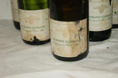 null 8 bouteilles de Vin de Pays des Hautes Alpes, Domaine, Allemand. On y joint...