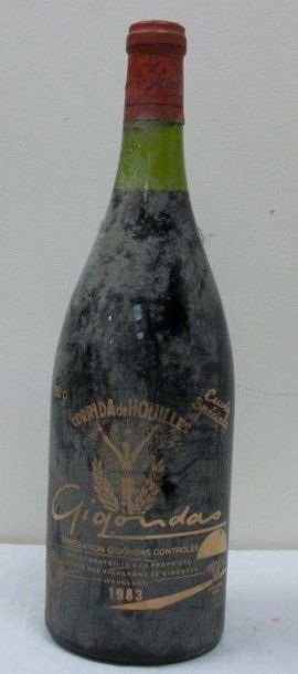 null 1 Magnum de Gigondas, Cuvée spéciale "Corrida de Houilles", 1983. (TLB)