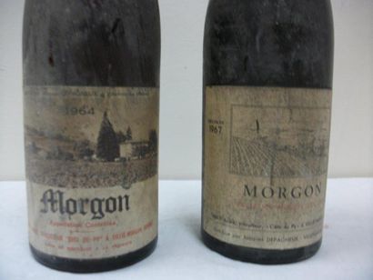 null 2 bouteilles de Morgon 1964 et 1967