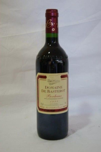 null 1 bouteille de Bordereaux, domaine de Basterot, 1998.
