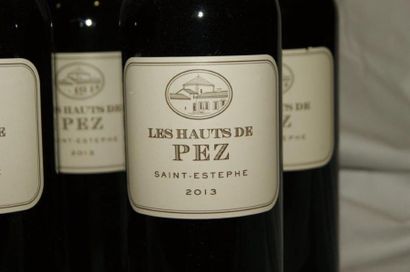 null 6 bouteilles de Saint-Estèphe, Les Hauts de Pez, 2013