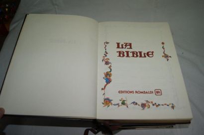 null Bible en quatre volumes édition Rombaldi 1975