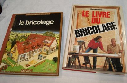 null Lot de 2 livres sur le bricolage : "Le Bricolage" (Denoël, 1982) et "Le Livre...