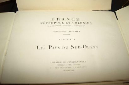 null Lot de fascicules : La France Métropole et Colonies, Les Vieux Logid du pays...