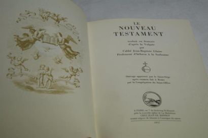 null Le Nouveau Testament, Jean de Bonnot, 1972. (grand format)