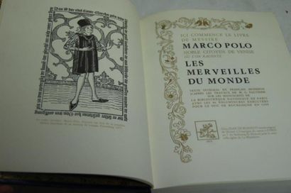 null Marco POLO "Le Merveilles du Monde", Jean de Bonnot 1975 (grand format, légère...