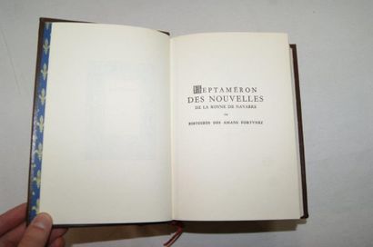 null MARGUERITE DE NAVARRE Heptaméron (2 volumes), Jean de Bonneau 1973