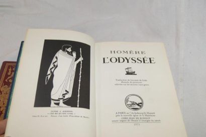null Homère "L'Illiade - l'Odyssée", Jean de Bonneau 1975