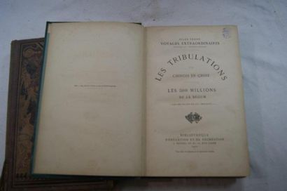 null Jules Verne "Mathias Sandorf" 1885 - "Tribulation d'un chinois en Chine" Hetzel...