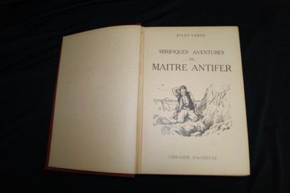 null Jules VERNE "Mirifirique aventure de Maître Antifer" Hachette, 1935.