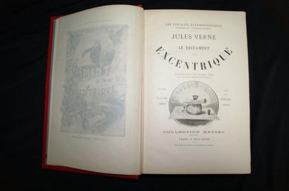 null Jules VERNE "Le testament d'un Excentrique" Hetzel.