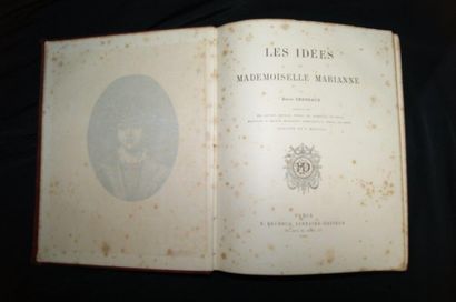 null Emile DESBAUX "Les idées de Mademoiselle Marianne". Paris, 1884. (rousseurs...