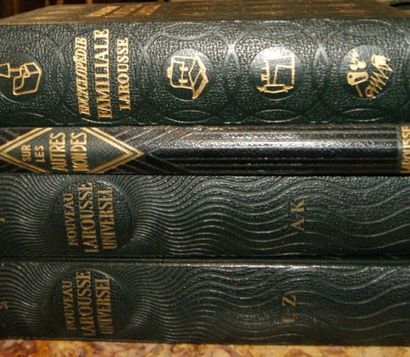 null Lot de 4 livres : L'Encyclopédie familiale Larousse. Paris, 1951 / Sur les autres...